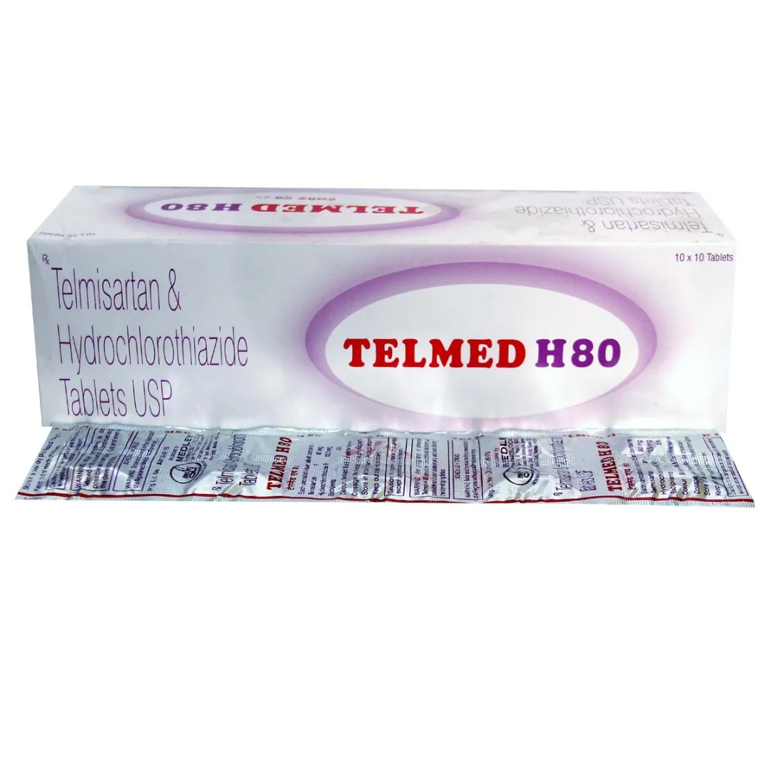 Telmed H 80 Tablet