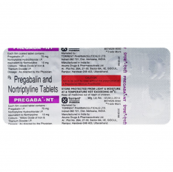 Pregaba NT 75 mg/10 mg Tablet