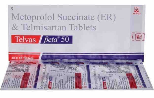 Telvas Beta 50 Tablet ER