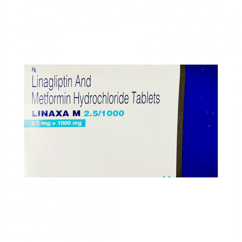 Linaxa M 2.5/1000 Tablet Linaxa M 2.5/1000 Tablet