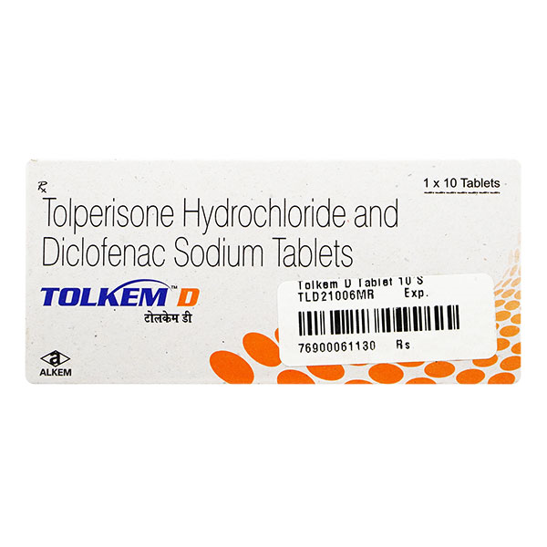 Tolkem D 150mg/50mg Tablet