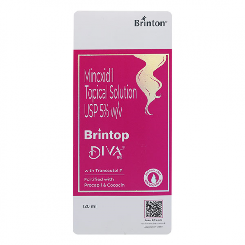 Brintop Diva 5% Topical Solution Brintop Diva 5% Topical Solution