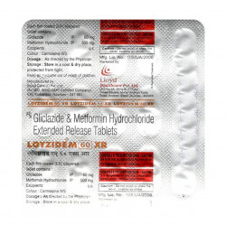 Loyzide M 60mg/500mg Tablet XR