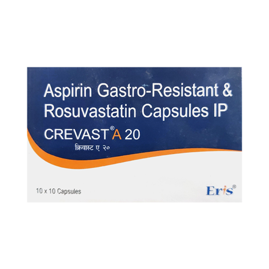 Crevast A 20mg/75mg Capsule