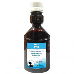 Tata 1mg 2% Gargle and Mouthwash (Povidone Iodine) Mint
