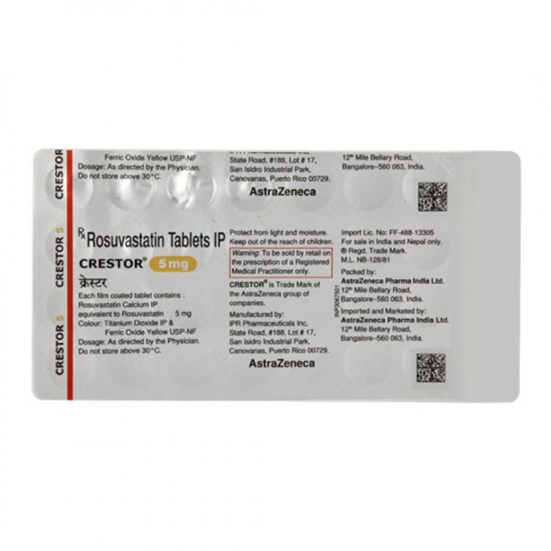 Crestor 5mg Tablet Crestor 5mg Tablet