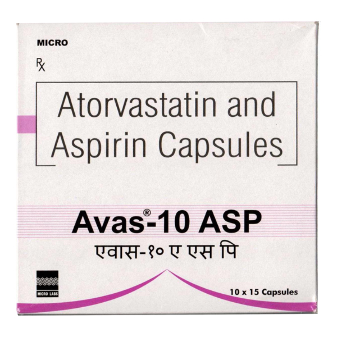 Avas Asp 10mg/75mg Capsule