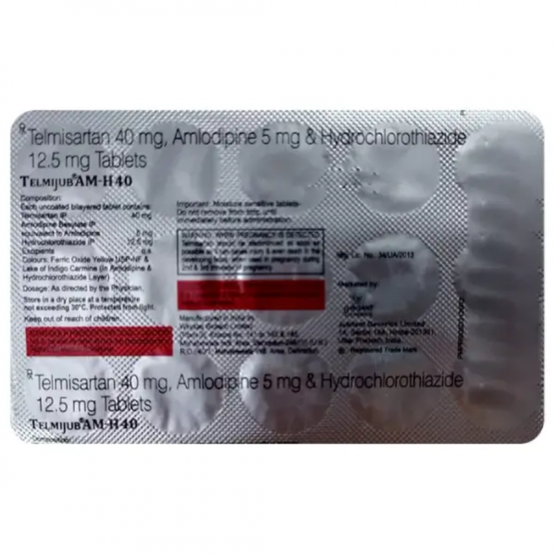 Telmijub AM-H 40 Tablet Telmijub AM-H 40 Tablet