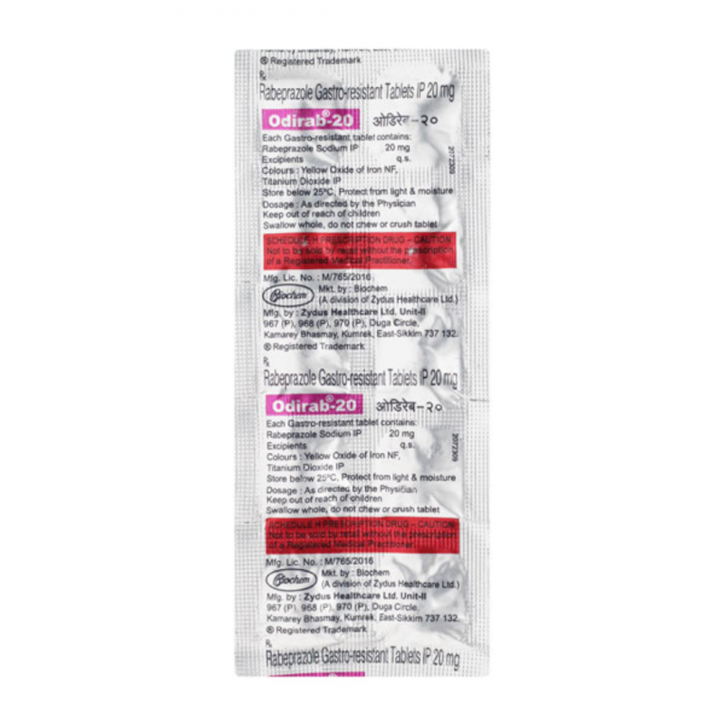 Odirab 20mg Tablet Odirab 20mg Tablet