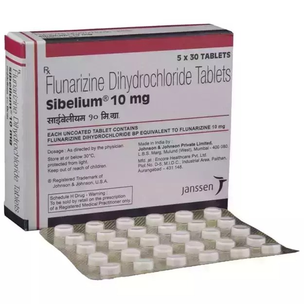 Sibelium 10mg Tablet