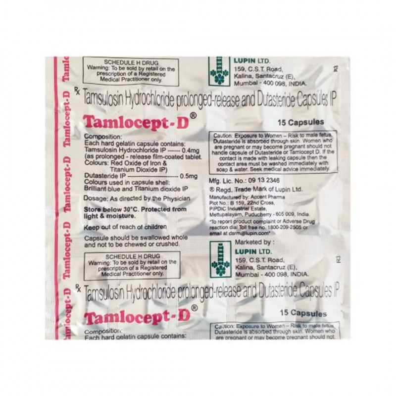 Tamlocept-D Capsule PR Tamlocept-D Capsule PR