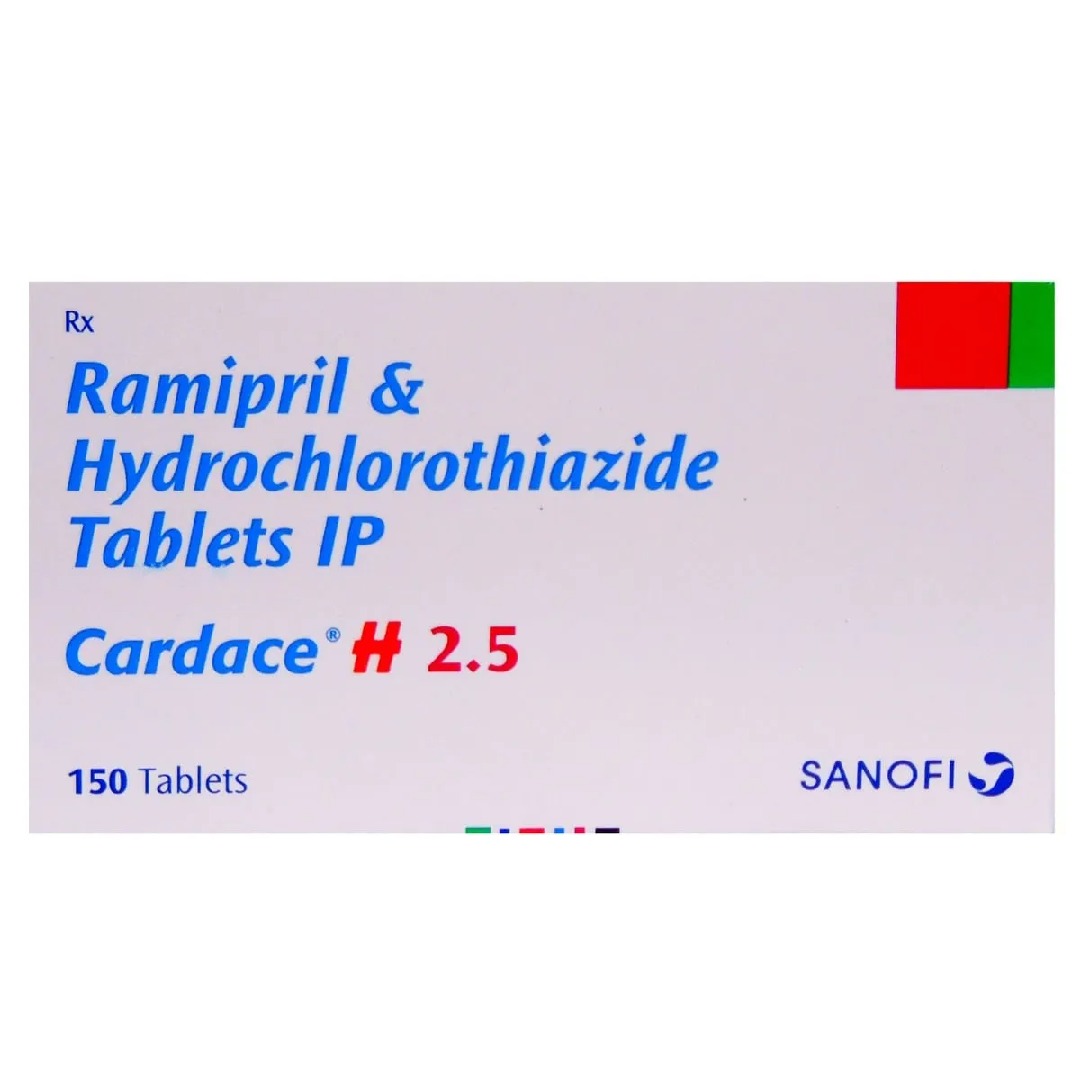 Cardace H 2.5 Tablet - Uses, Price, Side Effects, Substitute
