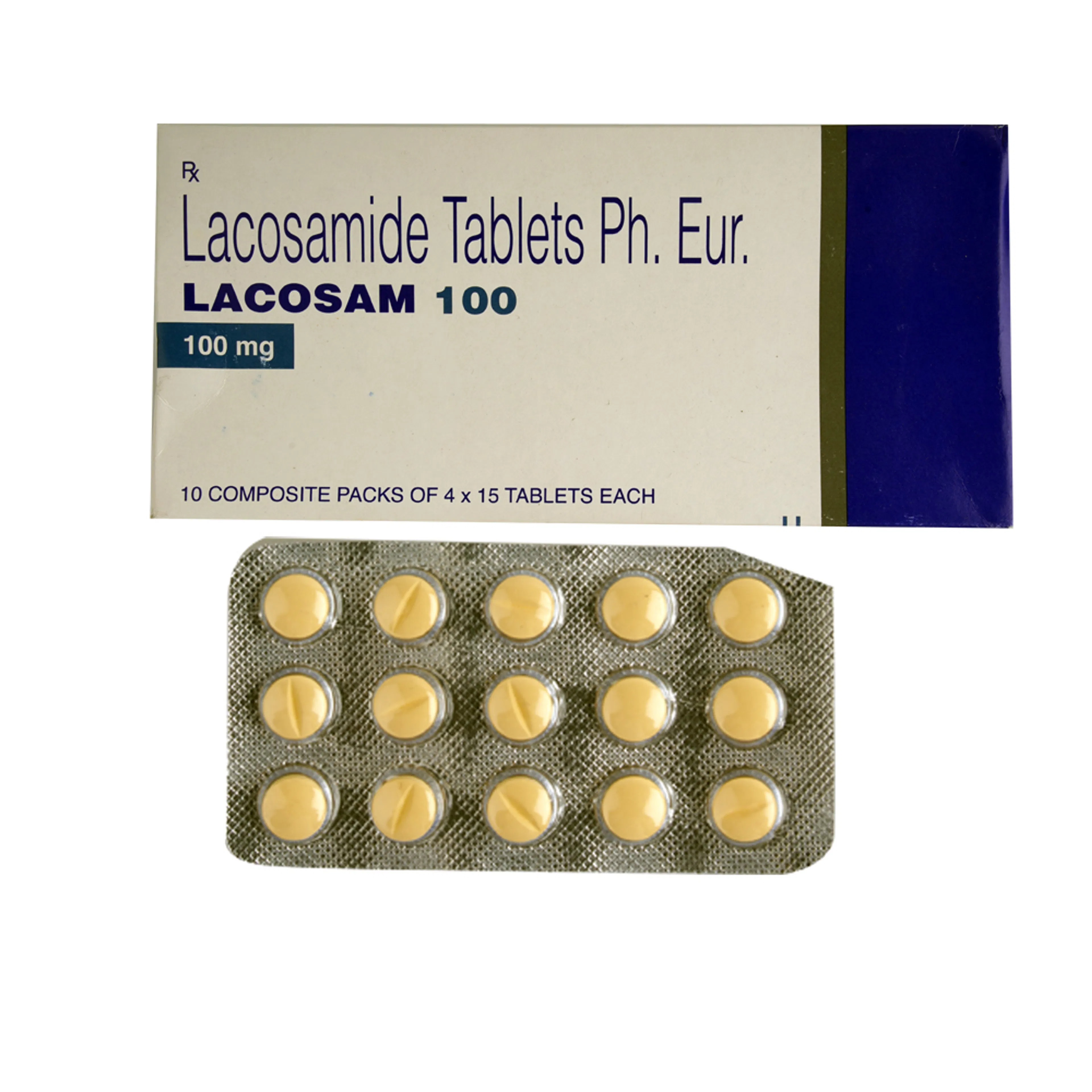 Lacosam 100 Tablet