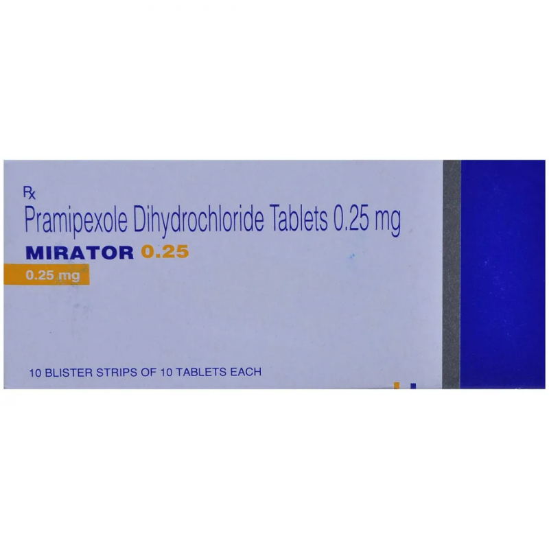 Mirator 0.25 Tablet Mirator 0.25 Tablet