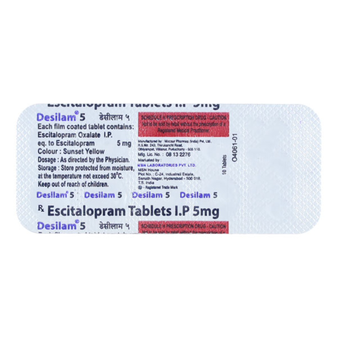 Desilam 5mg Tablet