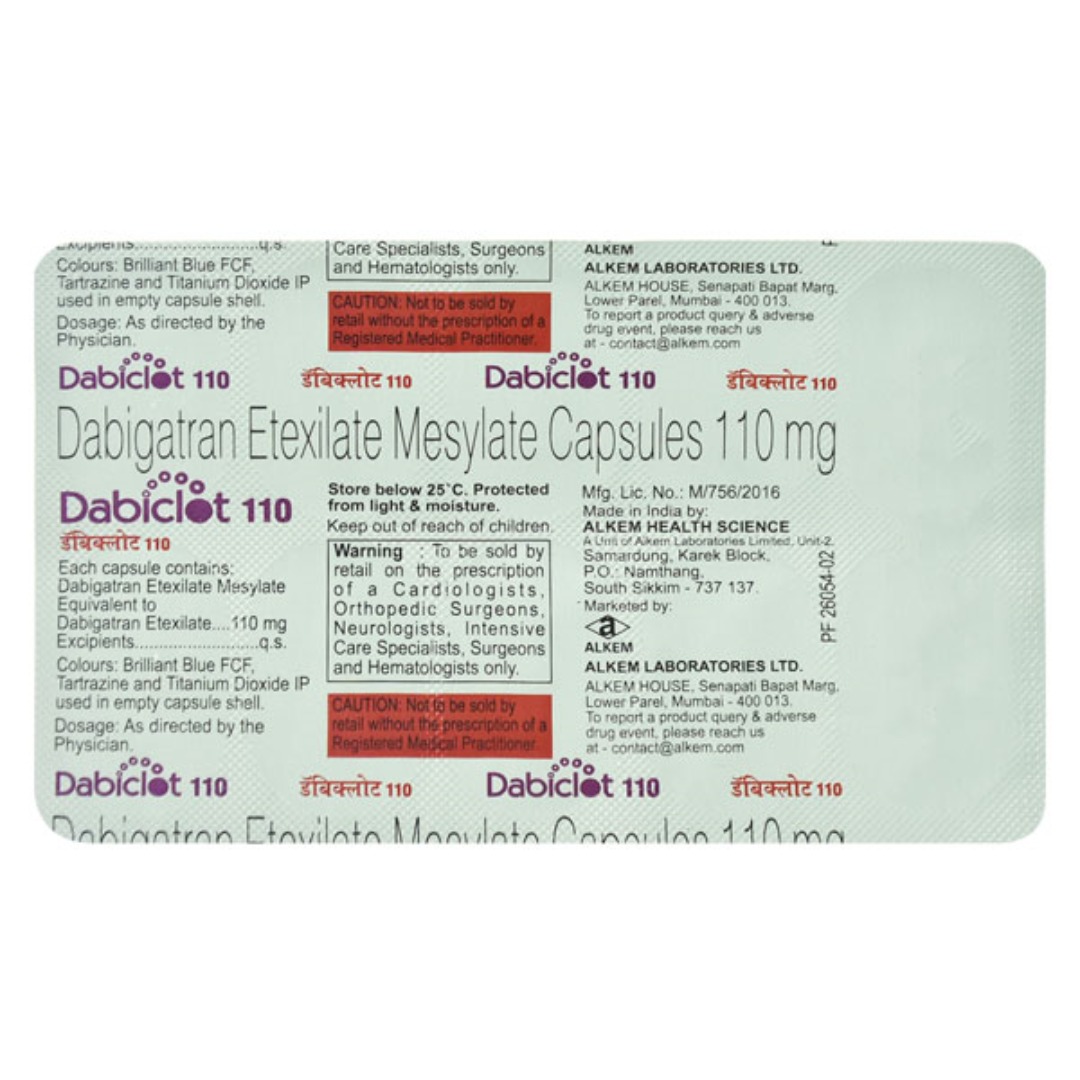 Dabiclot 110 Capsule