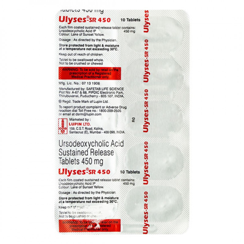 Ulyses 450mg Tablet SR Ulyses 450mg Tablet SR