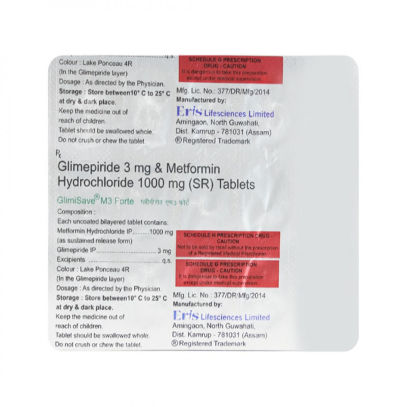 Glimisave M3 Forte Tablet PR Glimisave M3 Forte Tablet PR