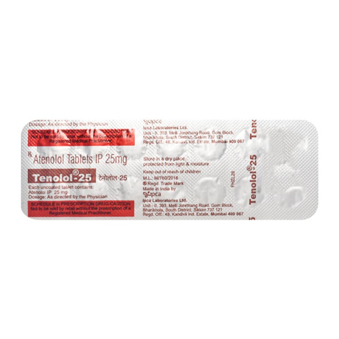 Tenolol 25 Tablet