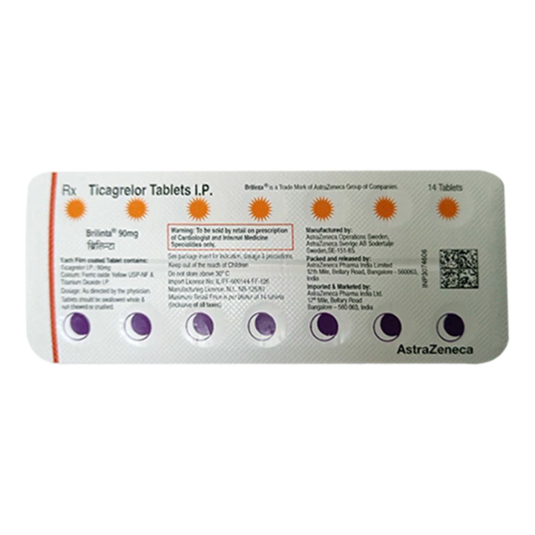 Brilinta 90mg Tablet