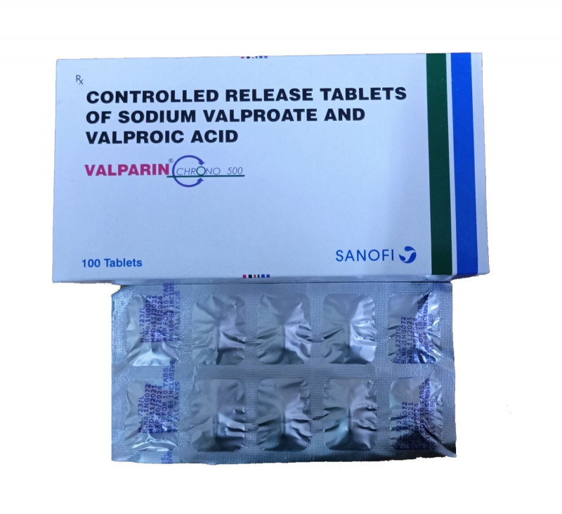 Valparin Chrono 500 Tablet CR Valparin Chrono 500 Tablet CR