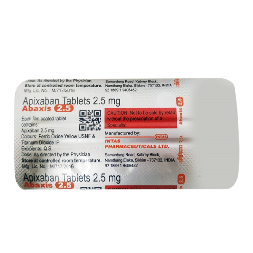 Abmax Tablet Abaxis 2.5mg Tablet - Uses, Price, Side Effects, Substitute