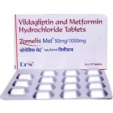 Zomelis Met 50mg/1000mg Tablet