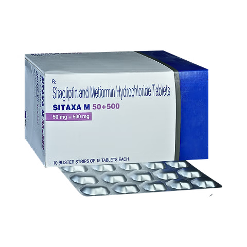 Sitaxa M 50mg/500mg Tablet