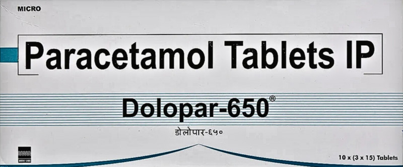 Dolopar 650 Tablet Dolopar 650 Tablet