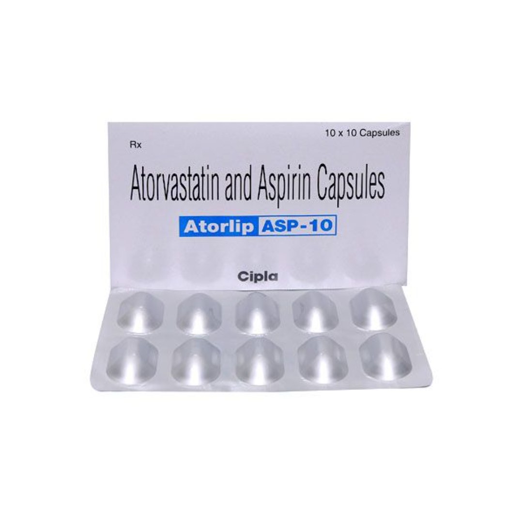 Tvs Asp 10mg/75mg Capsule