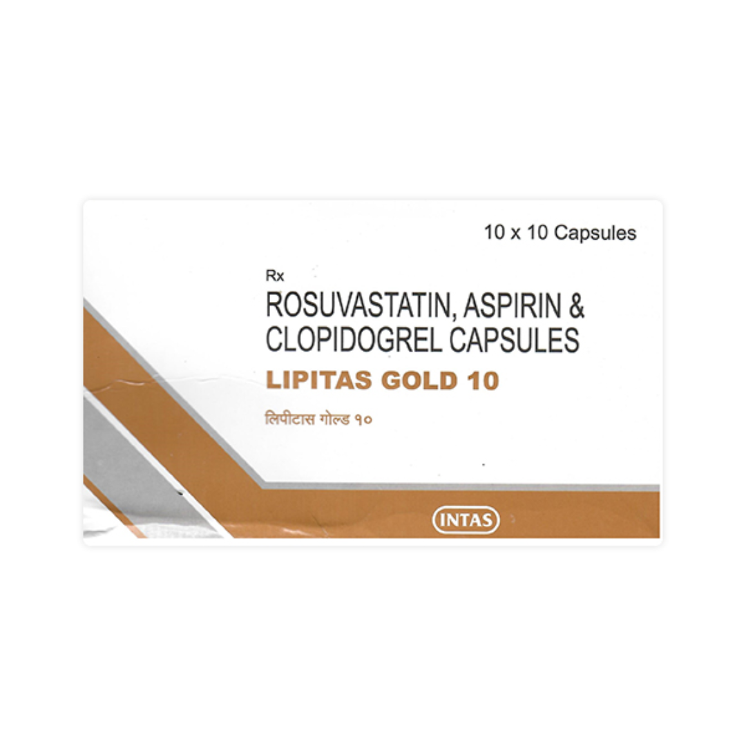 Lipitas Gold 75mg/10mg/75mg Capsule