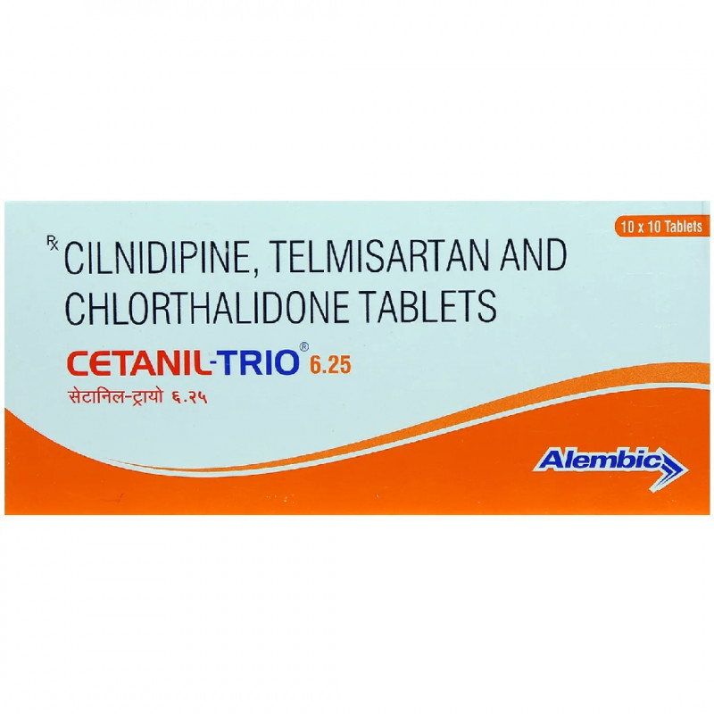 Cetanil-Trio 6.25 Tablet Cetanil-Trio 6.25 Tablet