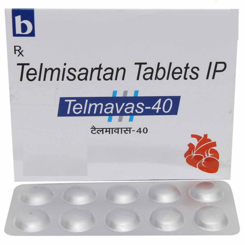 Telmavas 40 Tablet Telmavas 40 Tablet