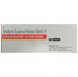 Calcigard 10 Retard Tablet SR - Uses, Price, Side Effects, Substitute
