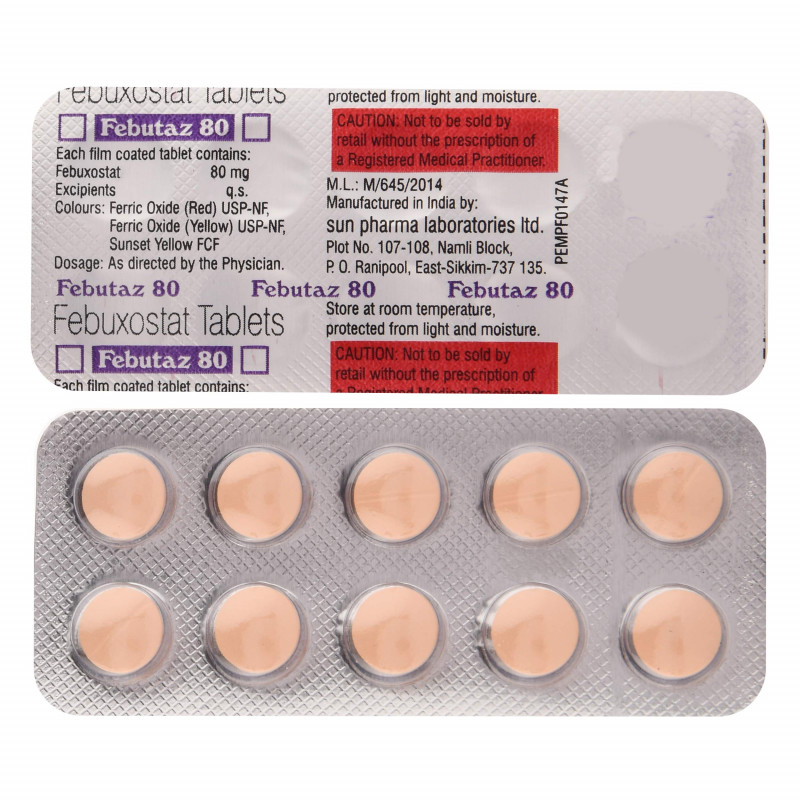 Febutaz 80 Tablet Febutaz 80 Tablet