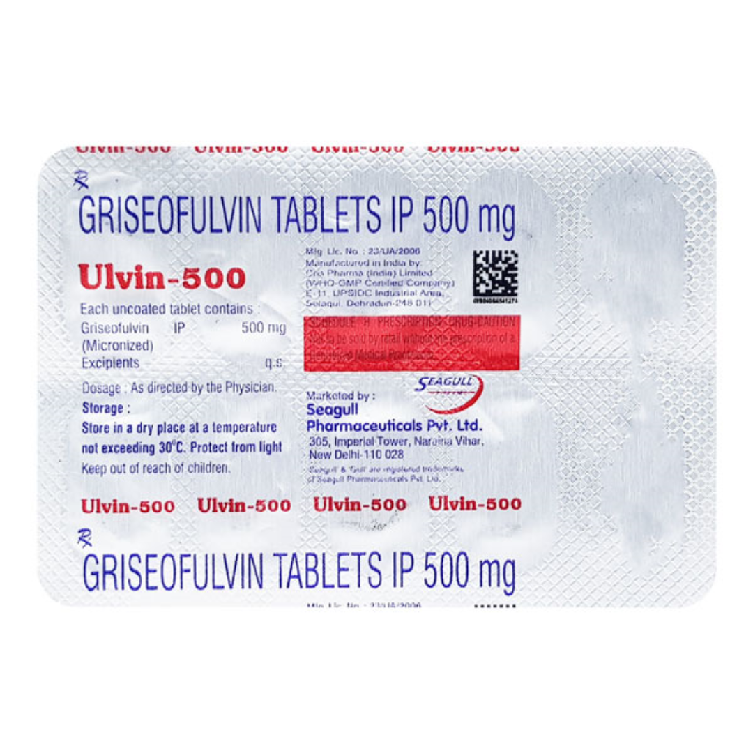Ulvin 500 Tablet