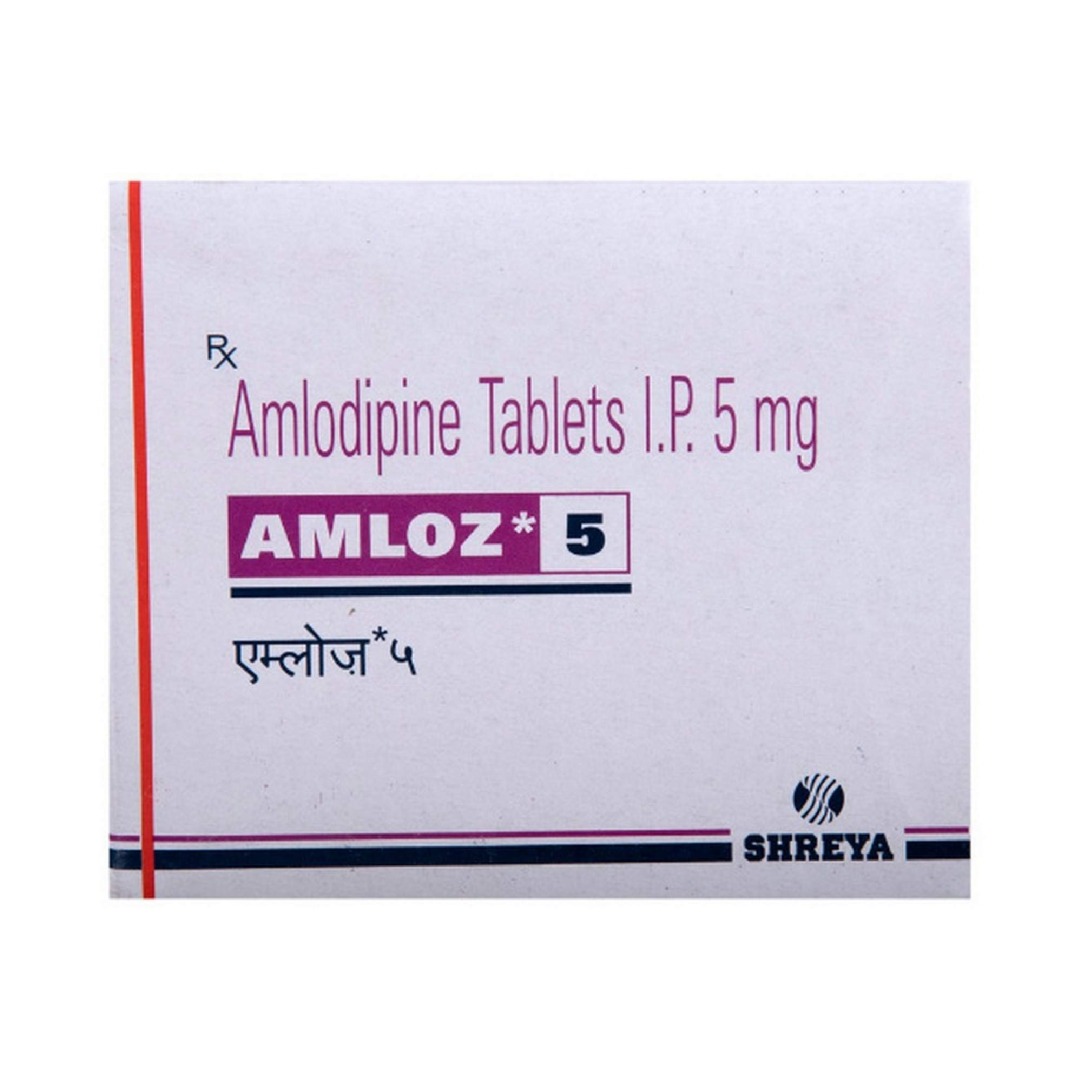 Amloz 5 Tablet - Uses, Price, Side Effects, Substitute