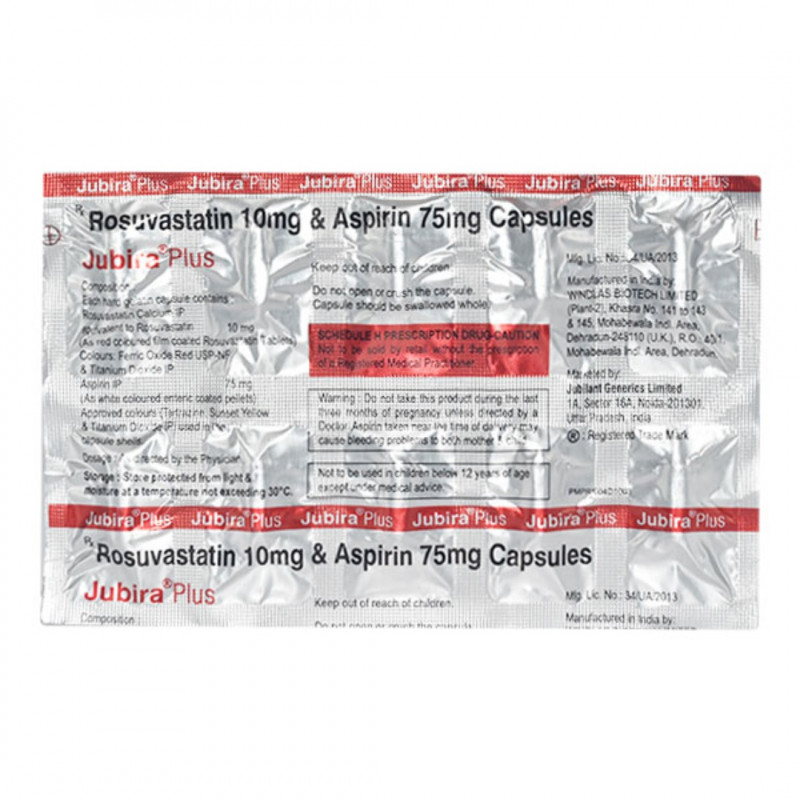 Jubira Plus 10mg/75mg Capsule