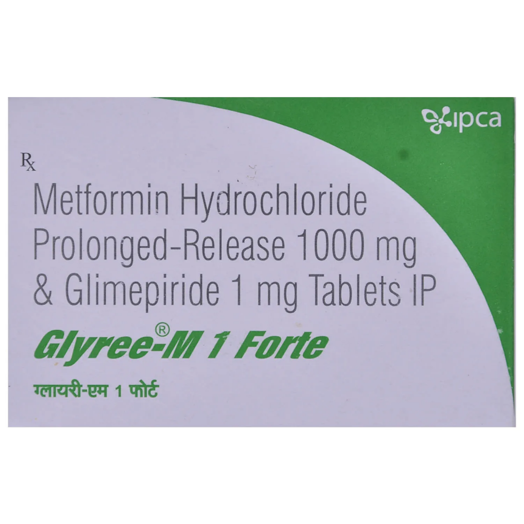 Glyree M 1 Forte Tablet PR