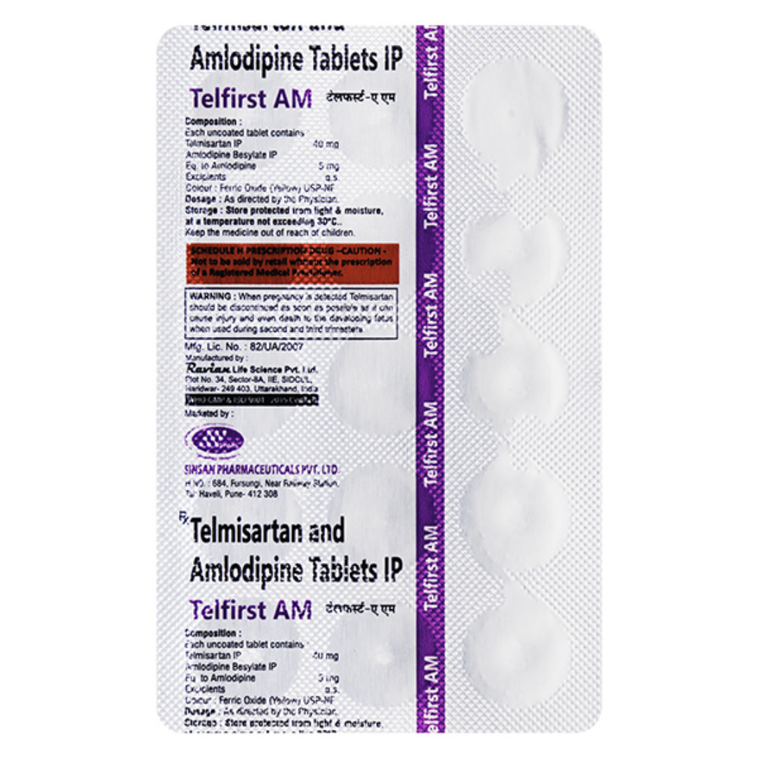 Telfirst AM 40mg/5mg Tablet