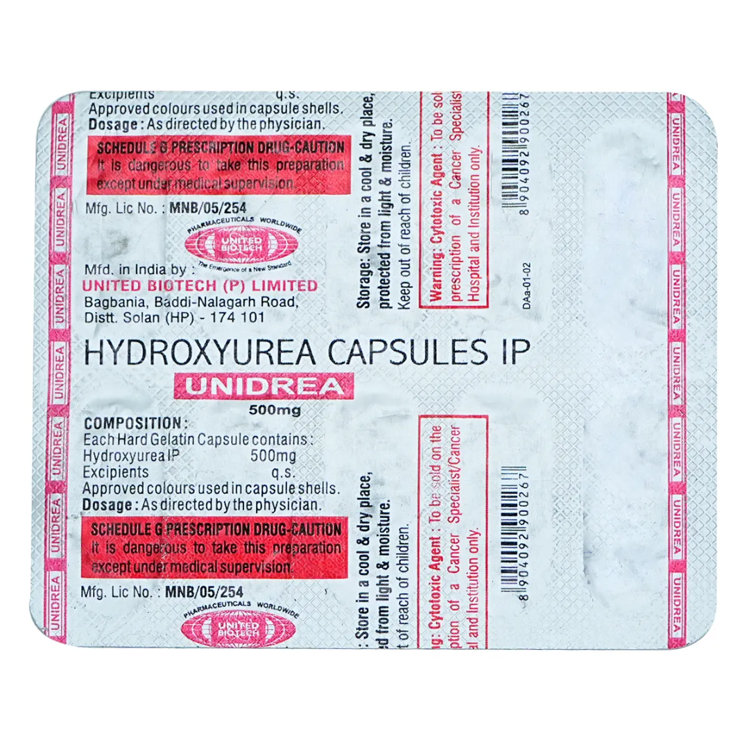 Unidrea 500mg Capsule
