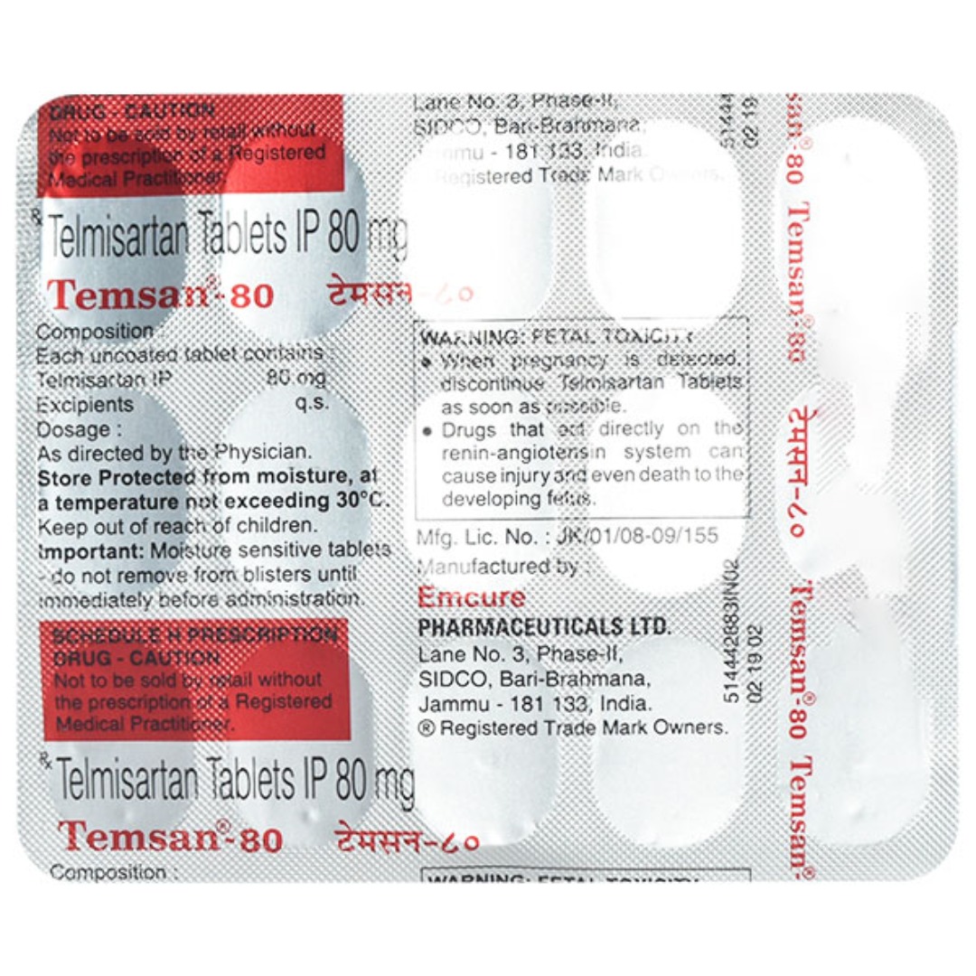 Temsan 80 Tablet