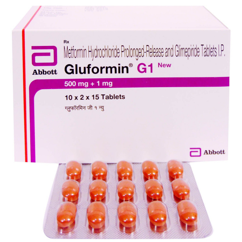 Gluformin G 1 New Tablet PR Gluformin G 1 New Tablet PR