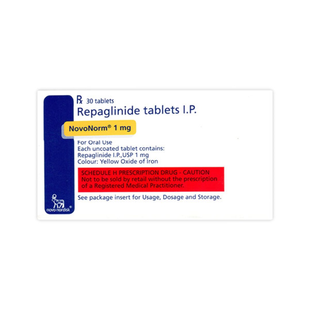 Novonorm 1mg Tablet