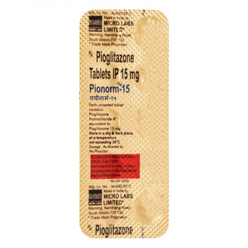 Pionorm 15 Tablet