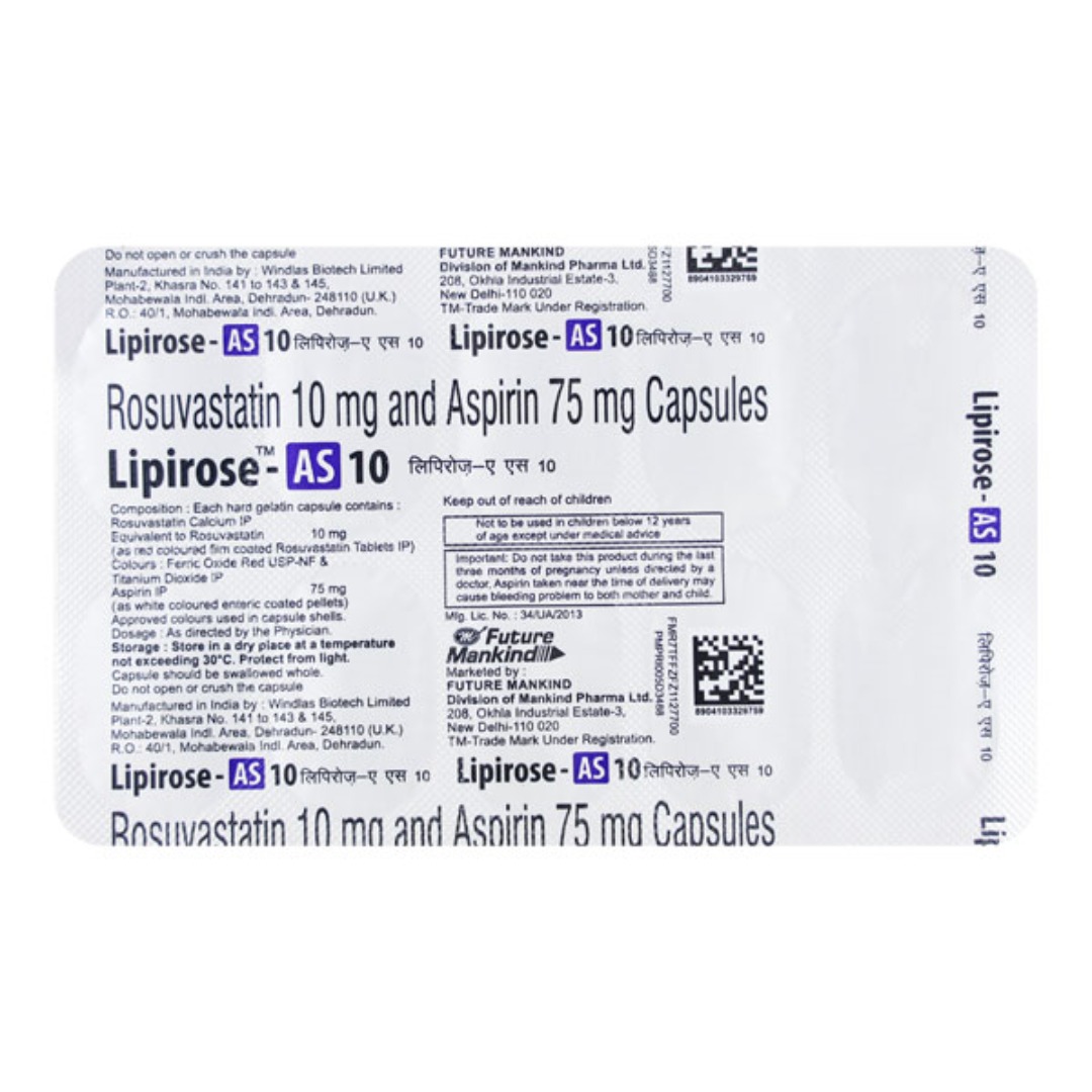 Lipirose AS 10 Capsule