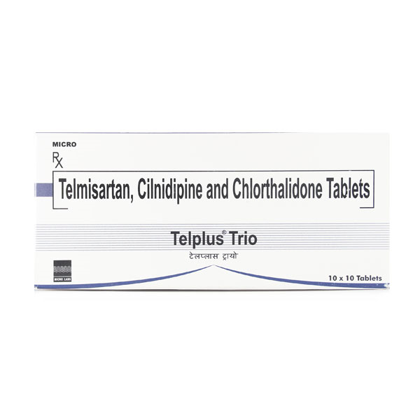 Telplus Trio 40mg/10mg/6.25mg Tablet