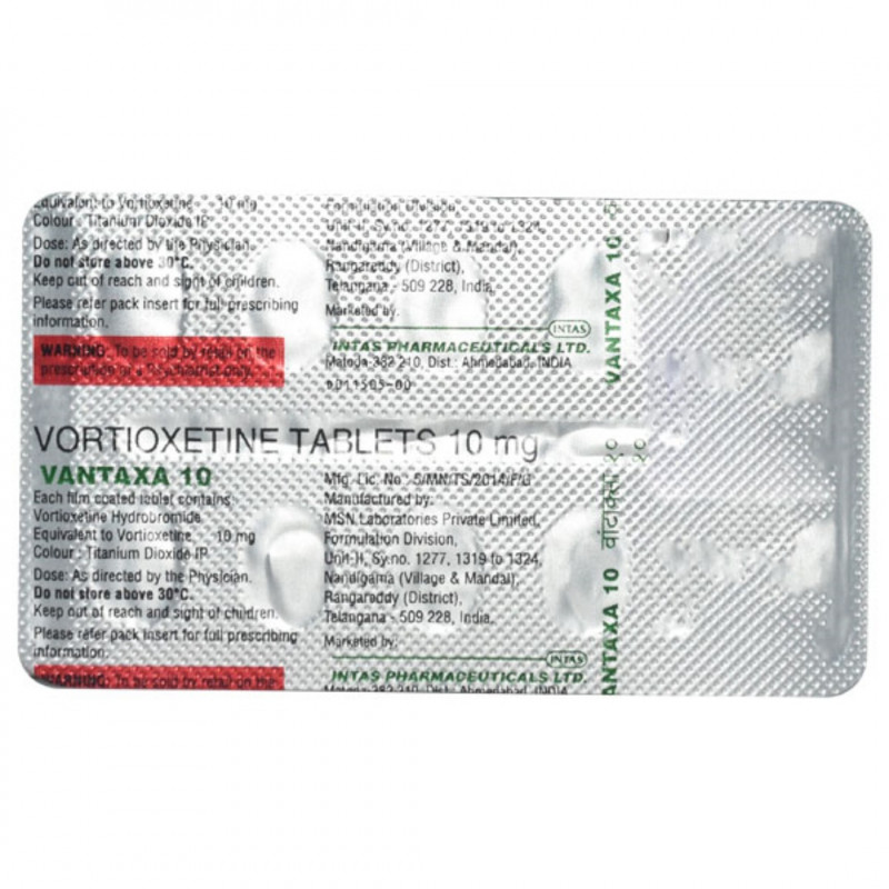 Vantaxa 10mg Tablet Vantaxa 10mg Tablet