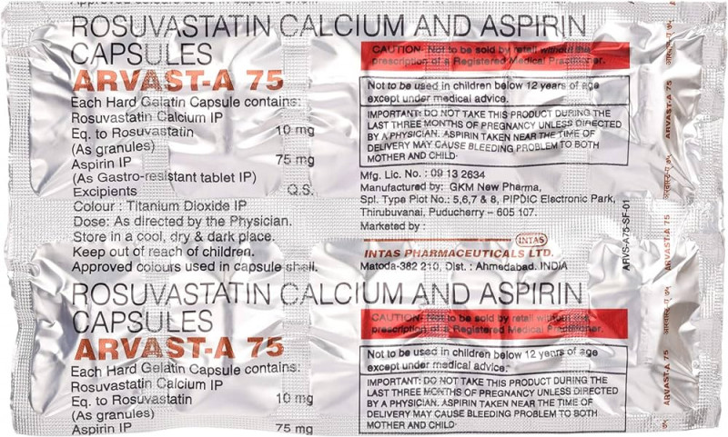 Arvast-A 75 Capsule Arvast-A 75 Capsule