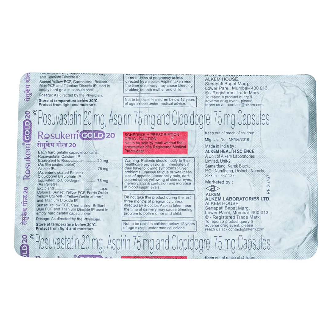 Rosukem Gold 20 Capsule